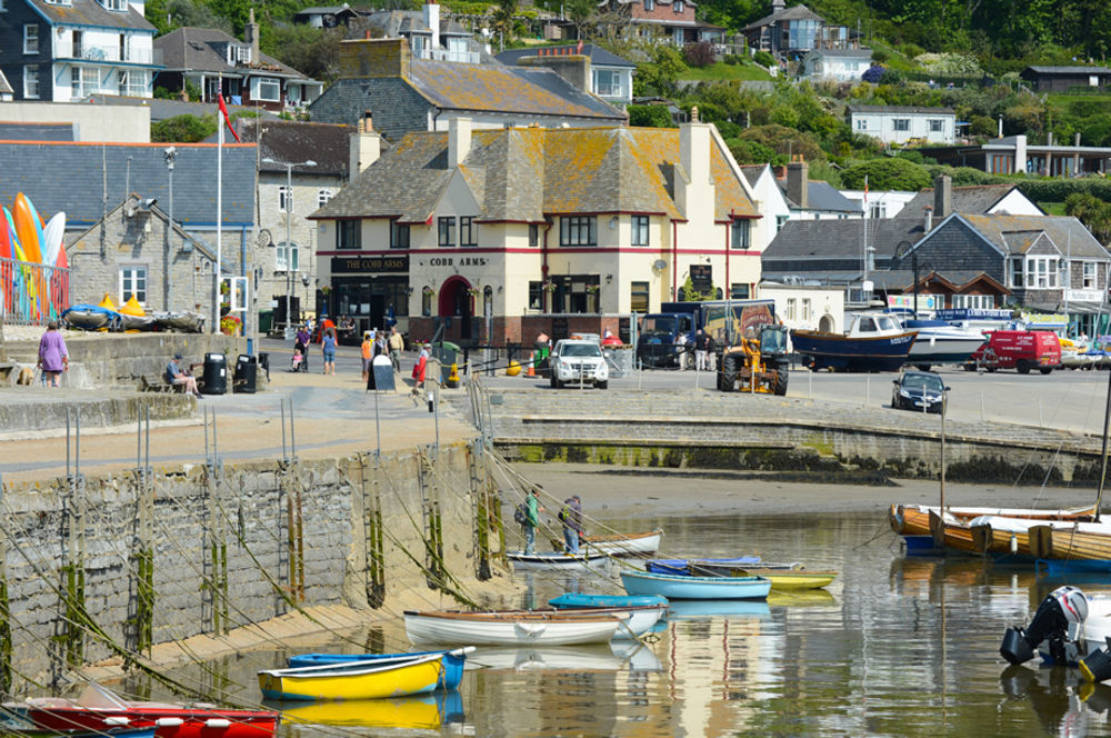 Hotel Cobb Arms Lyme Regis Exterior foto